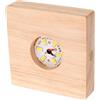TOYZFRIENDY Base Luminosa in Legno per Display Led, Beige, 8cm, Casa | Base Tronco Legno, Supporto per Esposizione Luminosa, per Sfere di Cristallo e Ambienti Interni