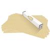 The Master Herbalist Wipe clean tessuto gingham a quadretti Perfette per cassetti, mensole, armadi e mobili da cucina (Orzo)