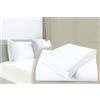 Castejo - Lenzuolo Letto panno - ca96 in 100% cotone in tre misure: 180 x 290 cm, 240 x 300 cm, 160 x 290 cm 100% cotone ca. 145 G/MQ, bianco, 180x290cm