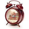 Konstsmide Natale LED Snow Globe Lanterna Sveglia con scena del treno, riempito ad acqua/interno (IP20)/Opzionale 8 canzoni musica/funzionamento a batteria: 3XAA (escl.)/lanterna natalizia 1 LED,