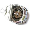 BRISA VW Collection - T1 Bus Pulmino Orologio da Tavolo Magnetico MyClock | Volkswagen Segnatempo da Scrivania Magnetico, personalizzabile, movimento al quarzo a batteria, decorazione retrò