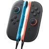 Nintendo Joy-Con 2 Nero, Blu, Rosso Bluetooth Joystick Analogico/Digitale Ninten