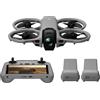 Dji Drone SERIE AVATA 360 Combo Fly More (con DJI RC 2) Gray DJAV3C