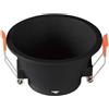 V-TAC PORTALAMPADA SPOT INCASSO NERO ROTONDO PROFONDO POLICARBONATO VT-925-LED6637
