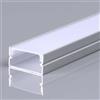 V-TAC PROFILO ALLUMINIO SILVER LINEARE PER STRISCE LED DA 2MT OPACO CON DIFFUSORE VT-8202 -LED23174