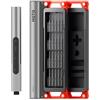 HOTO SNAPBLOQ D-A03 Mini Trapano a Batteria con 20 punte, Trapano a Mano Senza Fili a 3 velocità, Luci LED, Set di Trapani Elettrici per la Realizzazione di Gioielli, Resine, Legno, Plastica, DIY
