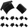 Luxshiny 2 Set Accessorio per Biliardo da Tavolo in PE Nero, Resistente all'Usura, per Sostituire Boccole Usurate o Perse su Tavoli da Biliardo
