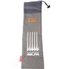 MagiDeal 40 cm Outdoor tenda da campeggio Picchetti Chiodi Borsa di stoccaggio sacchetto