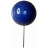 Fonowx Golf Tee Marker Segnaposto Palla Segnamazza in E Acciaio Inossidabile con Superficie a Rilievo E Ancoraggio Sicuro Riconoscibilità Sulla Piazzola, Nero