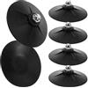 LRXIYODE Accessori per Sacco Boxe Base a Ventosa in Gomma Nero 6 Pezzi