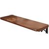 Generic XJBTBA Tavolo Pieghevole a Parete, scrivania Galleggiante in Legno, ripiano Pieghevole salvaspazio, banco da Lavoro Compatto per Ufficio, Tavolo da Pranzo da Cucina con staffe Metalliche (39,4x11,8