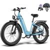 Fafrees F26 ROVER Bicicletta Elettrica per Adulti, Fatbike da 26 * 4,0 pollici, Batteria da 20 Ah/960 Wh, Freni idraulici, Mountain bike Elettrica da 250 W, Autonomia 70-95km