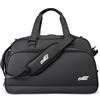 Generic Custodia Abbigliamento Golf Borsa Duffel Golf Borsone Attrezzatura Golf Borsa Viaggio Golf in Nylon Idrorepellente con Scomparto Scarpe Separato E, Array, Nero