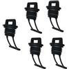 BIUYUYO Tappi di Scarico per Kayak e Canoa Rigida Set da 5 Pezzi in Nylon con Filettatura M19, per Kayak e Canoe