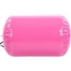 Generic Rullo Rotante Gonfiabile con Rullo Ad Aria per Ginnastica in PVC Premium 0,7x0,9 M per Allenamento Indoor All'aperto (PINK)