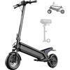 TODIMART X5S Monopattino Elettrico Adulto, Autonomia di 60-70KM, 48V/18.2Ah, Pneumatici Da 10 Pollici, Scooter Elettrico Pieghevole con App,Freni a Disco Anteriori e Posteriori, Ammortizzatori