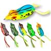 Marchfunny Topwater, esca a forma di rana, 7,5 cm, 18 g, in gomma morbida | Corpo in gomma morbida, resistente agli strappi, ingresso a 60 gradi, per azione superficiale, bersaglio per pesce nero