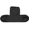 HOMOCONO Borsa Design Monospalla Skateboard in Poliestere e Grande Capacità per Tracolla Nero Zaino a Rete Trasporto Portatile per Sport All'aperto