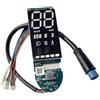 Generic Display for cruscotto Bluetooth for Parti di Scooter elettrici F30 Plus F25E II Accessori for misuratori di cruscotto(F25E II)
