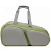 Generic Athletic Shoulder Carrier Borsa Tennis Borsa Racchette Zaino Sportivo Sacca Palestra Tessuto Impermeabile con Scomparti Imbottiti E Spallacci, Grigio, Grigio Con Verde
