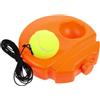 SOLUSTRE Attrezzatura per Allenamento Tennis Base di Plastico Arancia, Coordinazione Occhio-Mano Sicura, per Sport All'aperto e Allenamento Personale