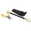 WheatThrive Pinze da pesca in acciaio inox con forbici intrecciate, attrezzatura antiruggine per sganciare i pesci in modo sicuro, blu, 125 mm (giallo)