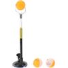 TOYANDONA Allenatore di Ping Pong e Rotazione a 360 Gradi con Base a Ventosa Stabile in PVC e Lega di Alluminio per Allenamento Indoor e Giochi in Famiglia