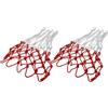 HOMSFOU 2 Pezzi Rete per Canestro da Basket Pieghevole in Poliestere per Uso Domestico e Strutture Sportive Outdoor Resistente e Pratica