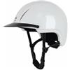 SheerFaring Casco Equitazione Casco Protezione Equestre Casco da Cavallo Casco Sportivo Materiale PC Nylon Funzione Traspirante Fibbia Regolabile Lavabile Adatto, Nero Opaco, L 58-62 Cm