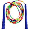 PANFHGFG Corda per esercizi per bambini con perline decorative Impugnatura antiscivolo Manico ergonomico in plastica per attività all ' aperto indoor Corda per saltare regolabile per bambini