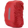 ZRHWSPD Coprizaino Impermeabile Men Bag Waterproof Protection Cover Gym Backpack Dry Accessories Travel Trekking Bags Rain Case(Red)