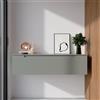 Parama Cassettone scorrevole 120cm smoke green opaco chiusura soft-close | Bako