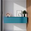Parama Cassettone scorrevole 120cm dusk blue opaco chiusura soft-close | Bako