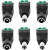 JRYXDS Connettori Dc 5,5 Mm X 2,1 Mm Maschio E Femmina Alimentazione Spina Jack Connettore Adattatore (6)