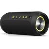 EDUPLINK Altoparlante Bluetooth, altoparlante wireless portatile, altoparlante impermeabile IPX7, nero