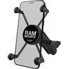 RAM MOUNTS RAM Mount RAP-HOL-UN10B-201U - Supporto per telefono cellulare/smartphone, universale, nero, supporto passivo, in alluminio, composto termicamente stabile (TSC), orizzontale/verticale