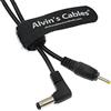 Alvin's Cables BMPCC - Cavo di alimentazione CC per fotocamera Blackmagic Design Pocket Cinema angolo retto DC a 2,5 0,7 mm DC 12 V cavo 30 cm Alvin