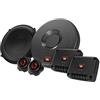 JBL Club 605CSQ 2-Vie impianto stereo Altoparlanti Auto Sistema - 285 Watt Component Casse, Sistema in fibra di carbonio 16 - 17 cm, tweeter a cupola di seta e crossover