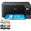 Epson EcoTank ET-2861 stampante multifunzione inkjet 3in1 A4, serbatoi ricaricabili alta capacit?, 4 flaconi inclusi pari a 4500pag B/N 7500pag colore, Wi-FI Direct, USB (ECOTANK ET-2861)