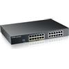 Zyxel 24 Port GbE PoE Switch | 130 Watt 802.3at | Rackmount | Smart Hybrid Mode | Standalone o Nebula Cloud [GS1915-24EP]