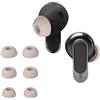 kwmobile 6x Auricolari di ricambio compatibile con JBL Tour Pro 3 Gommini sostitutivi in Silicone - 3 Misure - oro