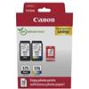 5438C004, PG575/CL576, PG-575/CL-576, Canon 575/576, Kit Cartuccie Originali Canon, Nero+ Colori, per Pixma TR 4750 i, Pixma TR 4751 i, Pixma TS 3500 Series, Pixma TS 3550 i, Pixma TS 3551 i