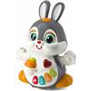 Hola Coniglio ballerino con attività per neonato, luci e suoni, movimento automatico, +9 canzoni e melodie, impara i numeri, giocattolo interattivo e sensoriale, regalo per bambini dai 12 mesi in su
