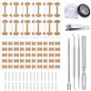 vaolmlop Set di unghie Incarneato 105 Pz,Sollevatore Per Unghie Incarnite,Correttore Unghie Incarnite Piedi,Soluzione Completa per Unghie dei Piedi Incarnite