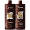 Fio Perfeitto Madame Cacau Brasiliana - Kit lisciante per capelli, 2 litri