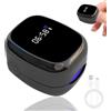 GZWY Dispositivo laser a fungo del chiodo, fungo del chiodo utilizza luce blu 470 nm e luce infrarossa 910 nm, dispositivo portatile per il trattamento del fungo del chiodo con display digitale e funzione