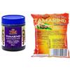 Tooludic Pasta Concentrata di Tamarin 400g e polpa senza semi di Tamarin 454g Blocco di frutta di tamarindo compattato 100% naturale