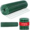 BAKAJI Rete Metallica Elettrosaldata 1,5 x 25 mt Maglia 50x75mm Zincata per Recinsione