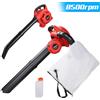 BAKAJI Aspiratore per foglie Trituratore e Soffiatore a Scoppio 8500rpm Aspirafoglie