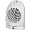 BAKAJI Caldobagno Termoventilatore Stufa Elettrica 2000W Oscillante Scalda Bagno Bianco